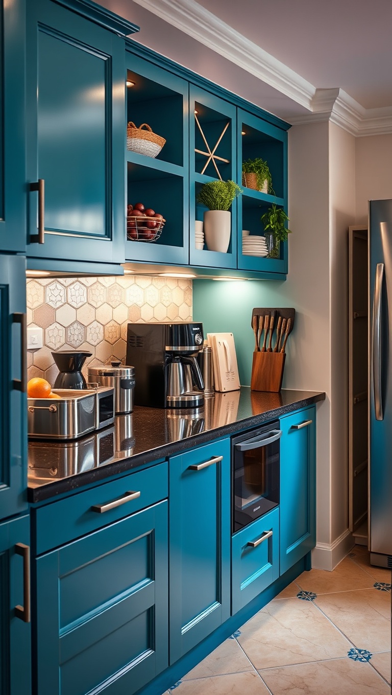 20 Coffee Station Ideas That Will Transform Your Kitchen into a Brew-tiful Haven! - 17. Bright and Bold Coffee Station
