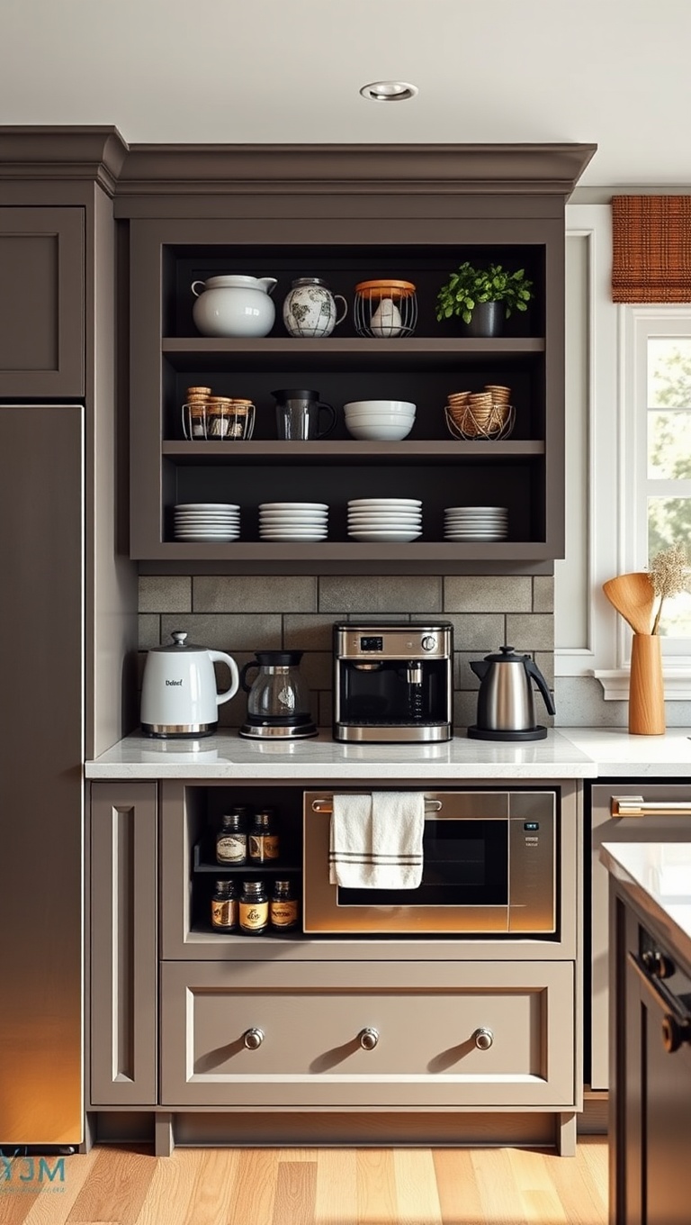 20 Coffee Station Ideas That Will Transform Your Kitchen into a Brew-tiful Haven! - 10. Vintage Inspired Coffee Setup