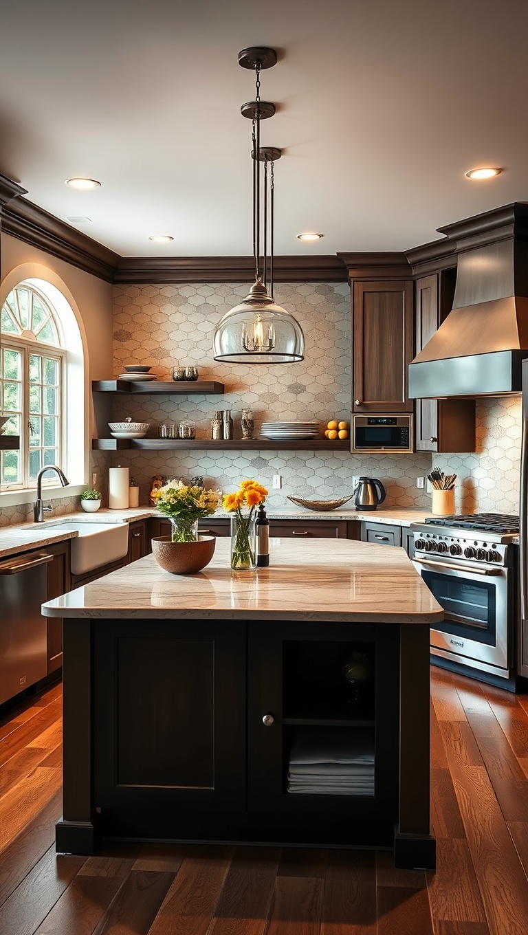 20 Fabulous Ideas for Stunning Kitchens with Double Islands - 7. Chef's Dream: Professional-Grade Appliances and Space