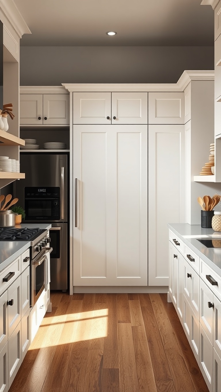 20 Delightful Ideas for Kitchens with a Spacious Pantry - 19. Seasonal Storage: Rotating Your Pantry Items