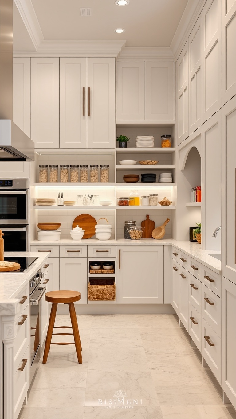 20 Delightful Ideas for Kitchens with a Spacious Pantry - 7. Family-Friendly: Pantry Zones for Kids