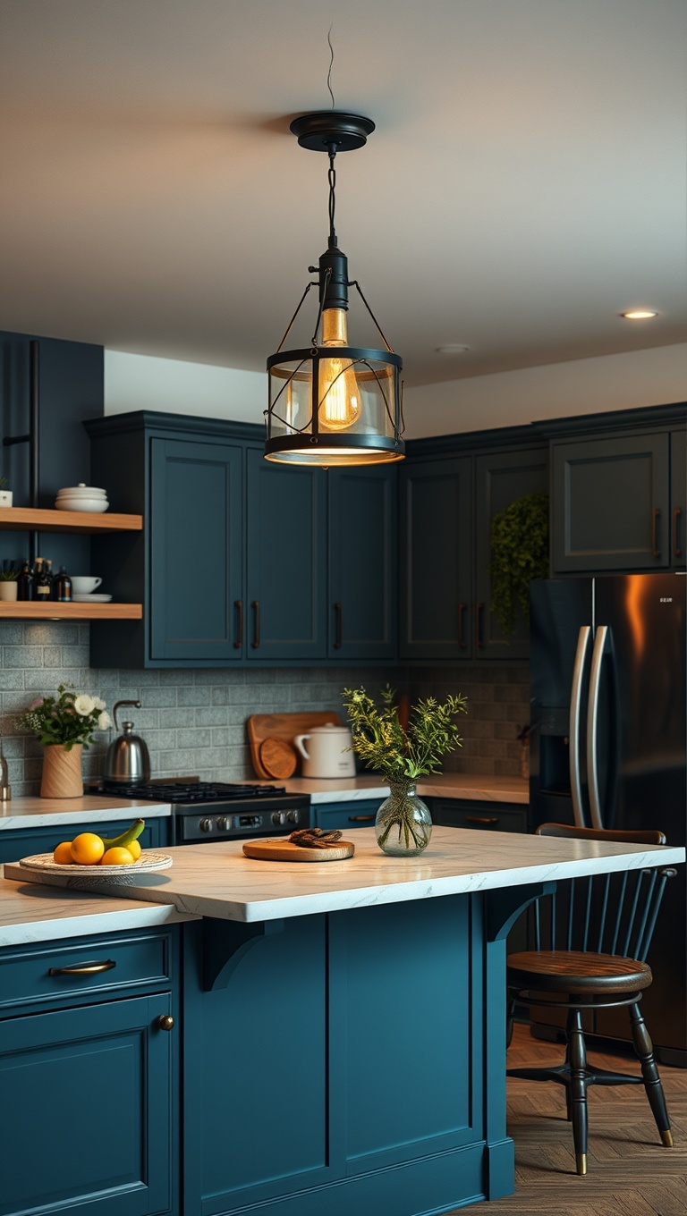 20 Bright Ideas: Unique Light Fixtures to Transform Your Kitchen - 17. Recycled Wonders: Upcycled Fixtures