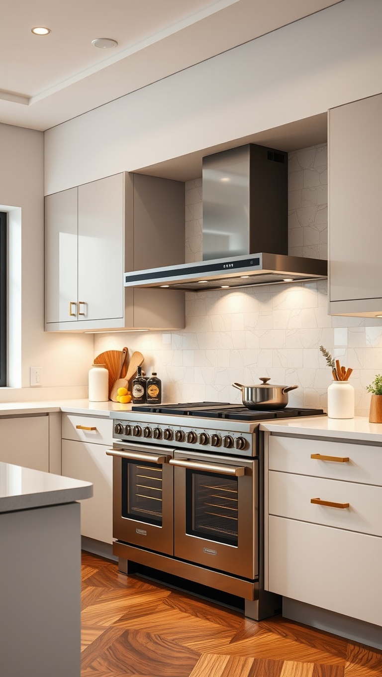 20 Fabulous Ideas to Elevate Your Kitchen with a Unique Range - Smart Cooking: Tech-Savvy Ranges for Modern Chefs