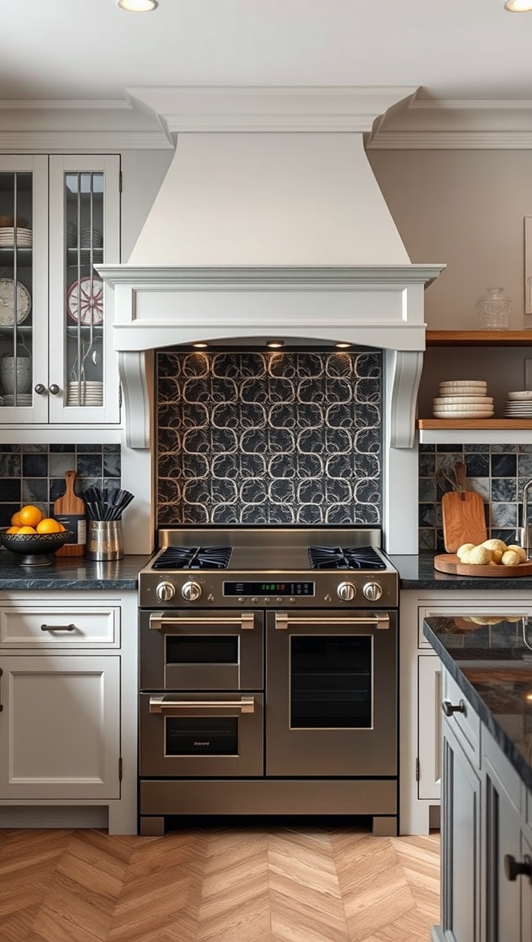 20 Fabulous Ideas to Elevate Your Kitchen with a Unique Range - 8. Statement Pieces: Ranges as Kitchen Art