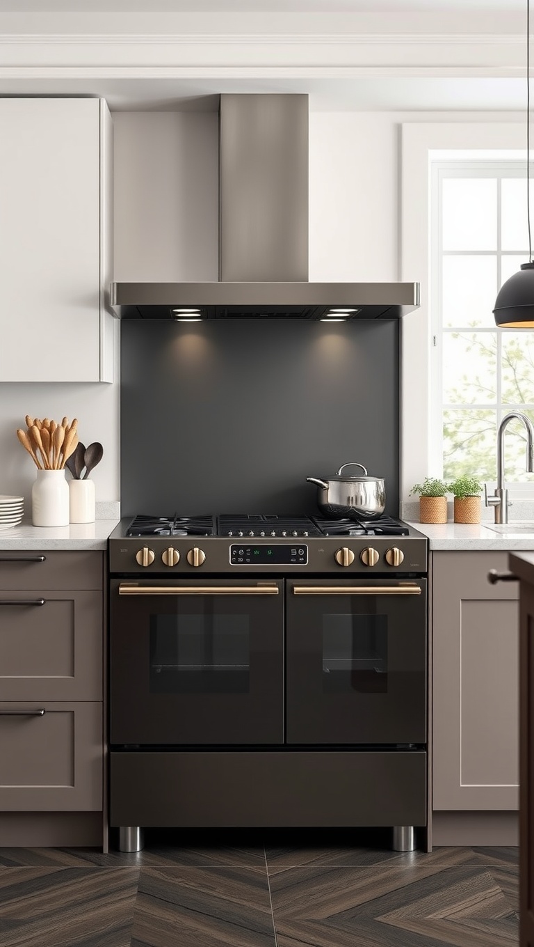 20 Fabulous Ideas to Elevate Your Kitchen with a Unique Range - 3. Sleek and Modern: Minimalist Range Designs