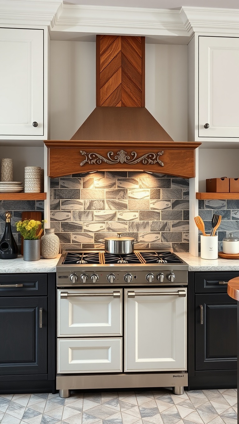 20 Fabulous Ideas to Elevate Your Kitchen with a Unique Range - 20. Personal Touch: Custom-Made Ranges for Unique Styles