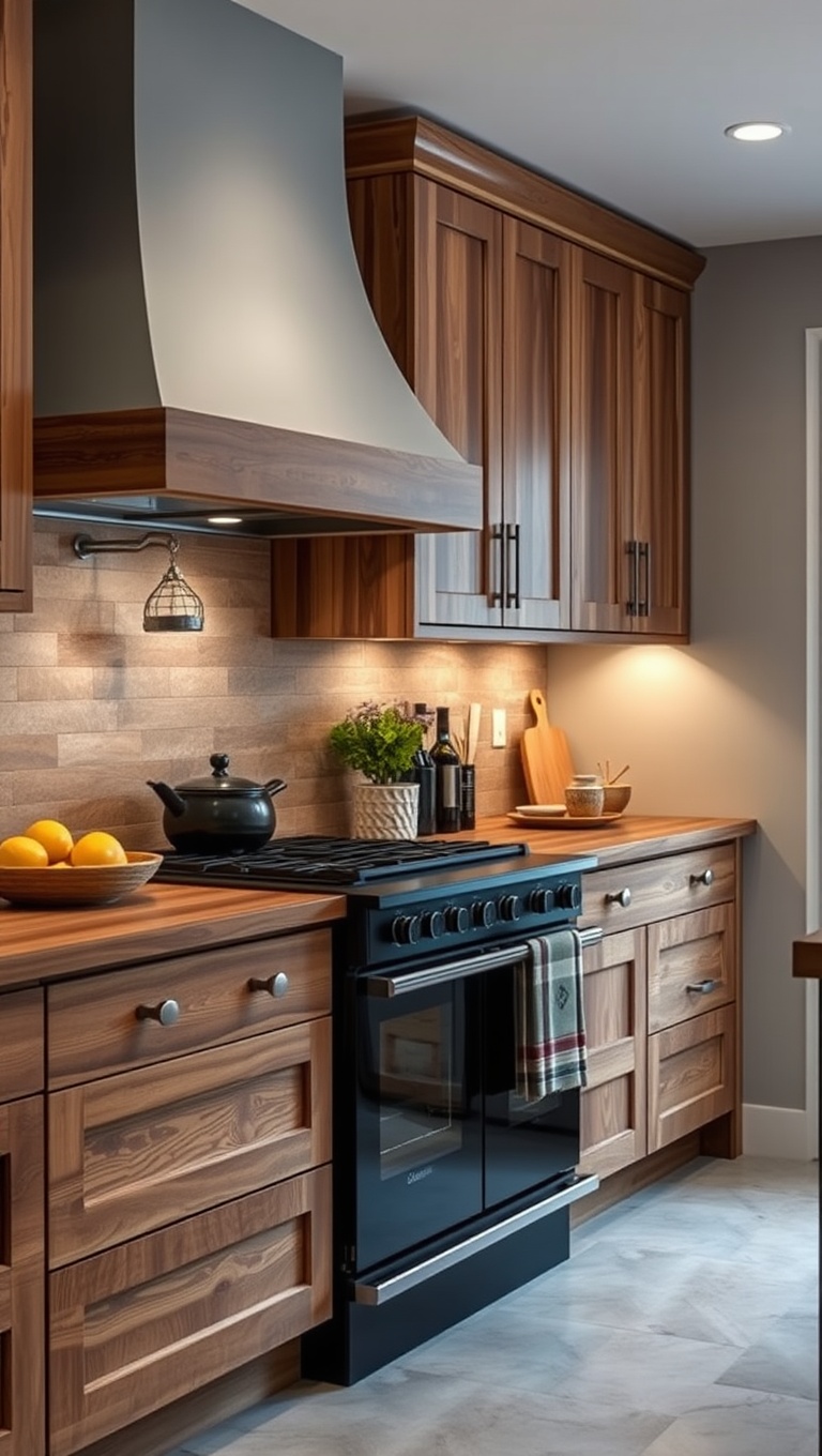 20 Stunning Ideas to Transform Your Kitchen with Reclaimed Wood Accents - Gorgeous Reclaimed Wood Drawer Fronts