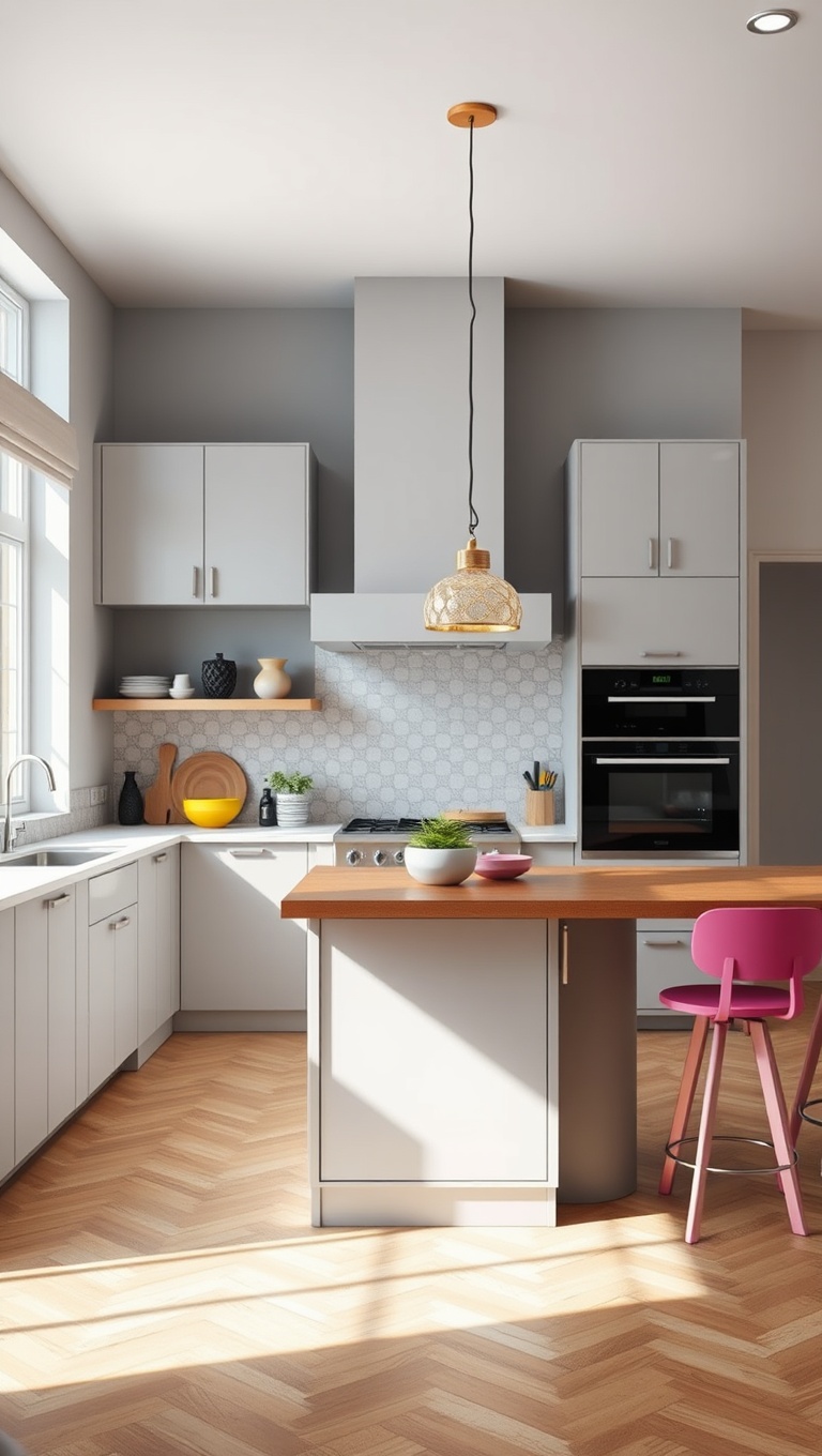 20 Stunning Ideas for Your Kitchen with a Breakfast Bar Island - 18. Family-Friendly Design: Kids Love It Too!