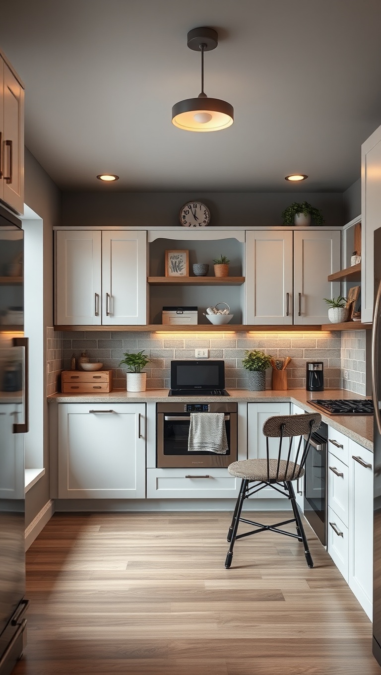 20 Fun & Functional Kitchen Desk Ideas to Elevate Your Space! - 9. Family Command Center: Organize with Style