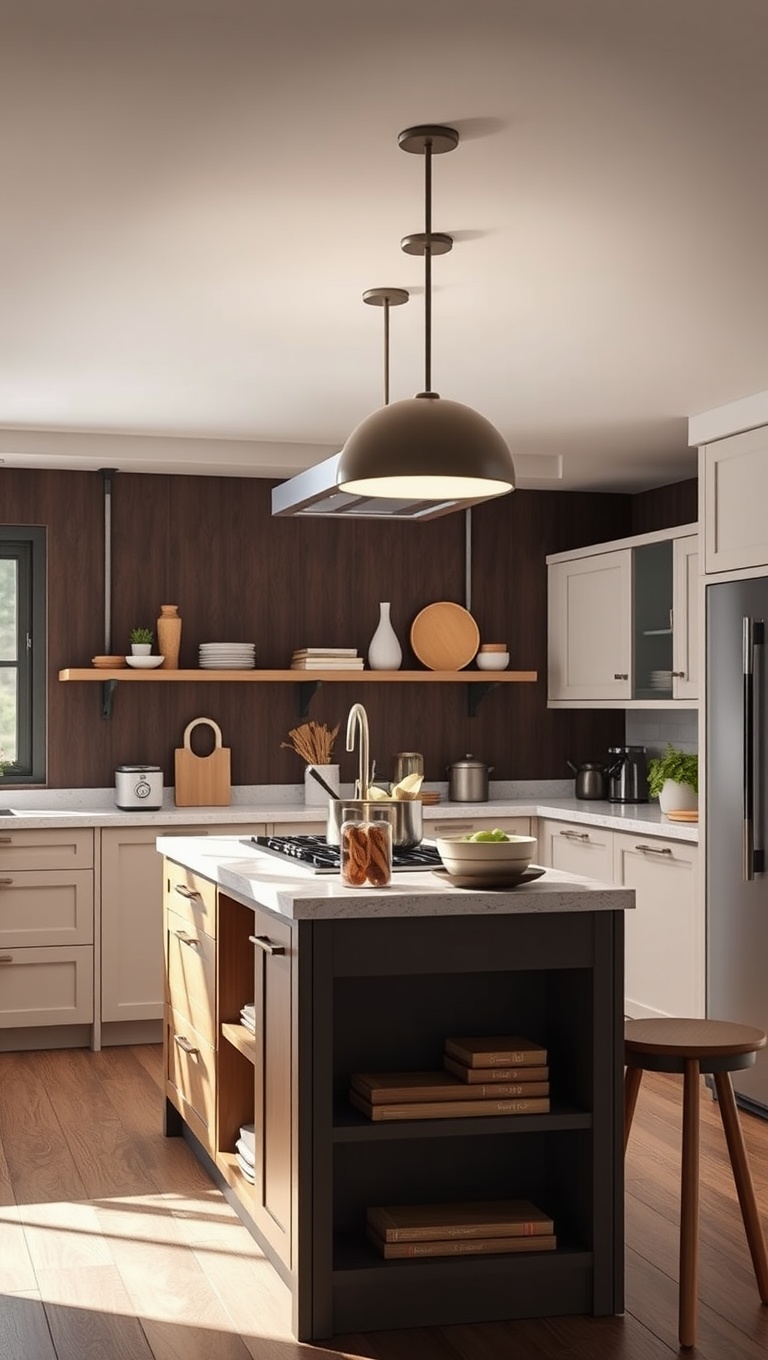 20 Inspiring Ideas for a Fabulous Central Cooking Station in Your Kitchen! - 19. Family-Friendly: Kid-Safe Cooking Stations