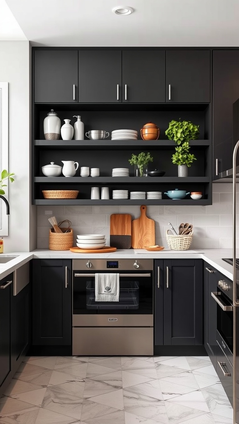 20 Clever Kitchen Storage Solutions That Will Inspire You - 13. Shelf Risers: Double Your Shelf Space