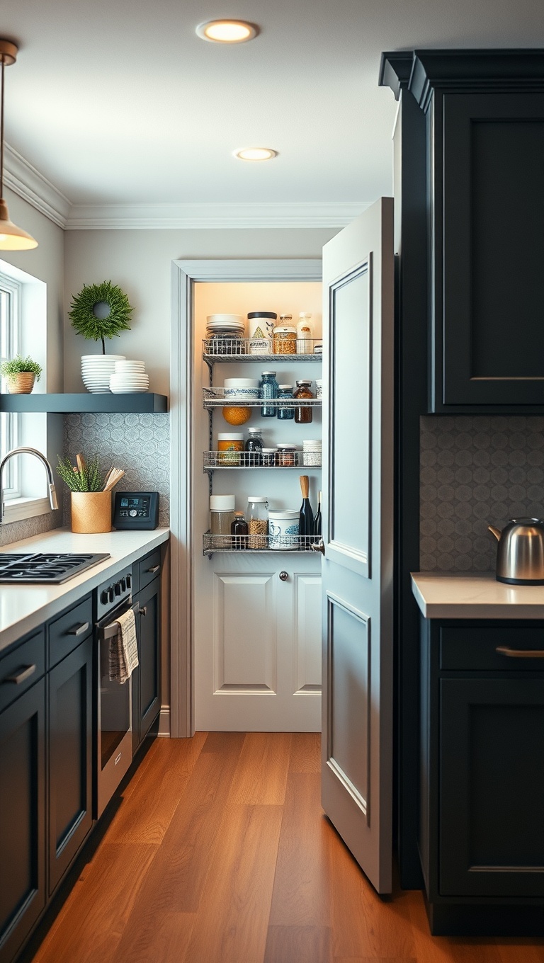 20 Clever Kitchen Storage Solutions That Will Inspire You - 6. Over-The-Door Organizers: Utilize Every Inch