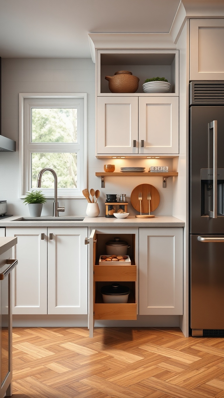 20 Clever Kitchen Storage Solutions That Will Inspire You - 17. Secret Drawer Solutions: Hide in Plain Sight