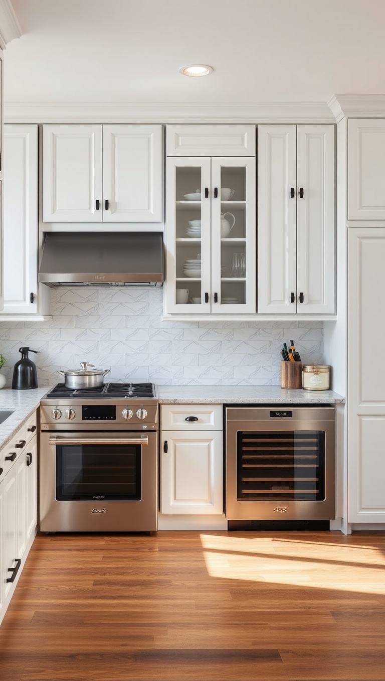 20 Fabulous Ideas for Creating the Perfect Drop Zone in Your Kitchen - 5. Built-In Cabinets for a Seamless Look