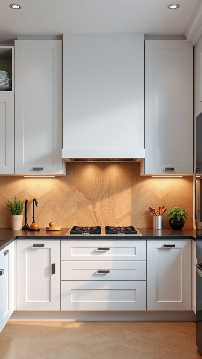 20 Fabulous Ideas for Kitchens with a Hidden Range Hood - 18. Eco-Friendly Options: Sustainable Styles with Hidden Hoods